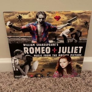 Romeo and Juliet vinyl orange and blue